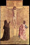 Piero della Francesca Polyptych of the Misericordia: Crucifixion Spain oil painting artist